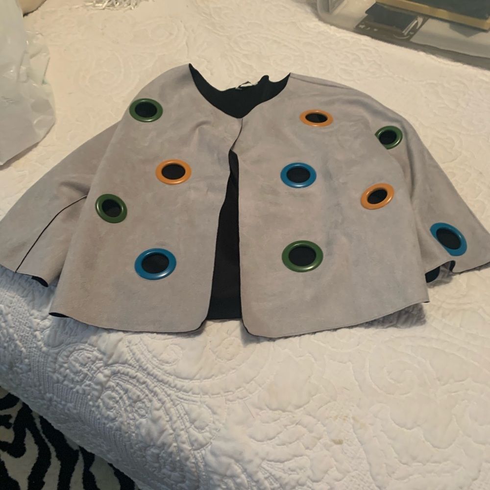Soft suede jacket